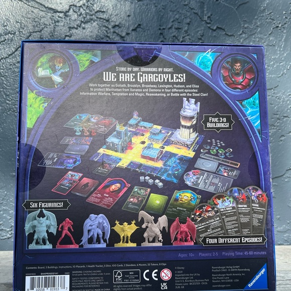 DISNEY GARGOYLES AWAKENING BOARD-GAME - Picture 7 of 8